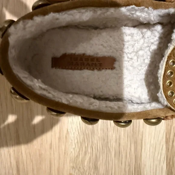 Isabel Marant Fitza Studded Loafers - Picture 4 of 6